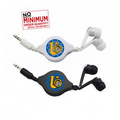 Retractable ear buds,with digital full color process